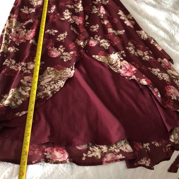 Wayf Floral Wrap Dress - Picture 7 of 8